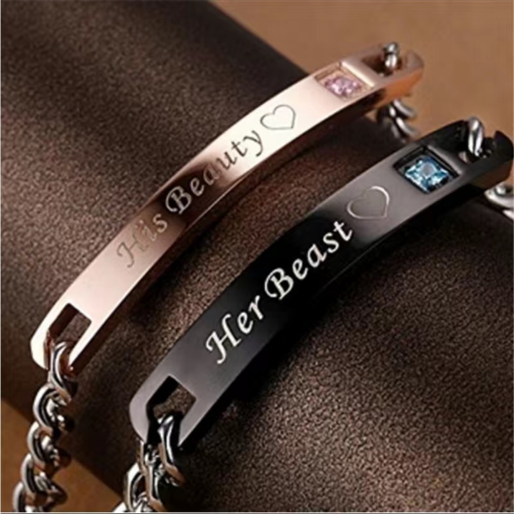 His Beauty & Her Beast Bracelets
